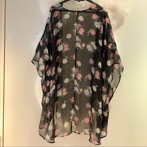 Floral printed tunic by BCBG